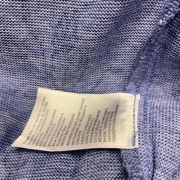 Alfred Dunner Jacket & Top 2 Fer Blue Floral PXL Top & Sweater - Picture 7 of 7